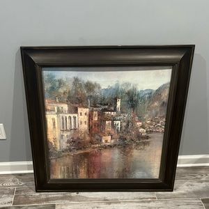 Beautiful framed picture 35x35 for home.